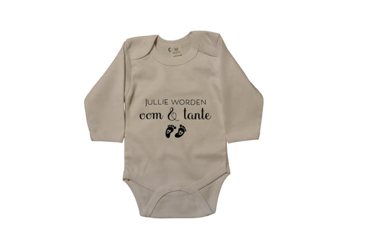Baby romper met tekst
