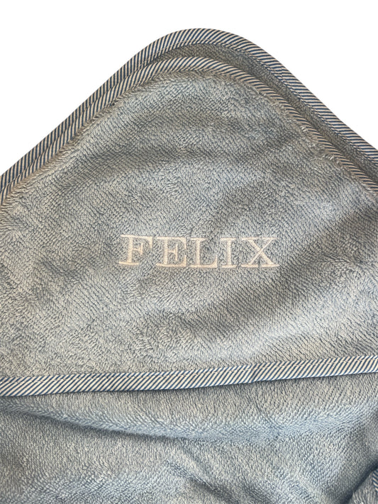 Gepersonaliseerde badcape met naam