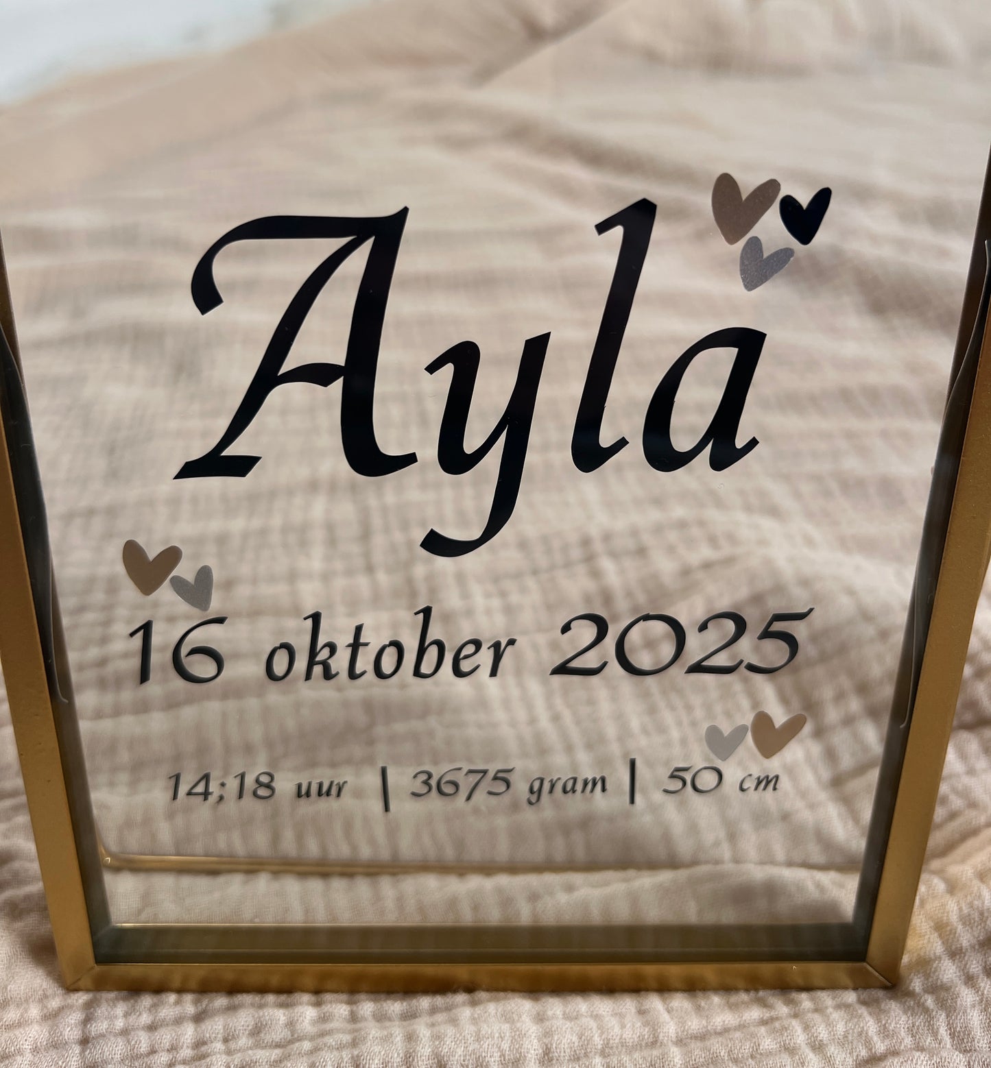 Gepersonaliseerd geboortelijst Ayla