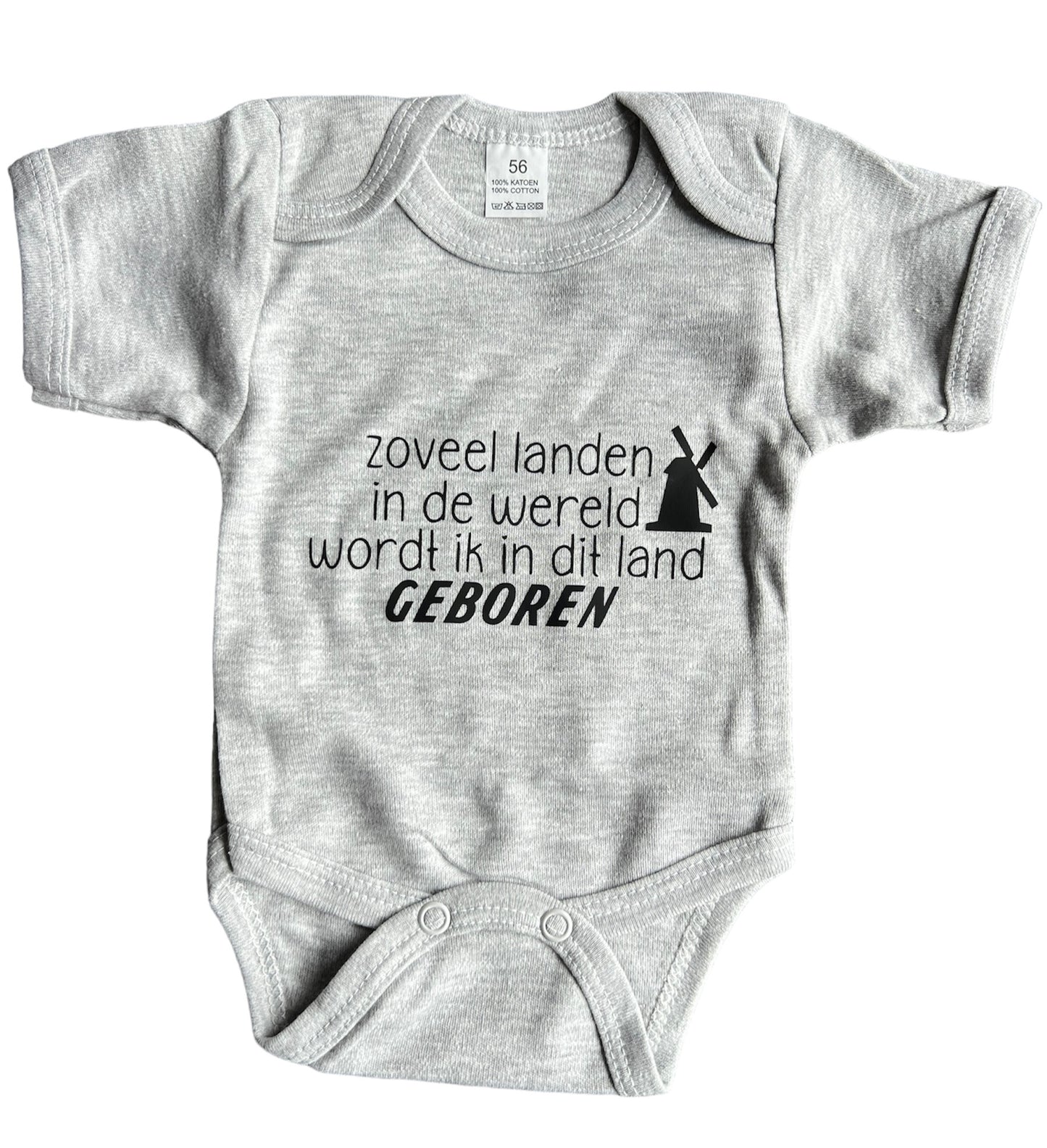 Baby romper grappige tekst