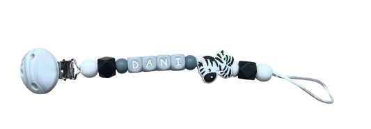 Gepersonaliseerd speenkoord met naam - Dani