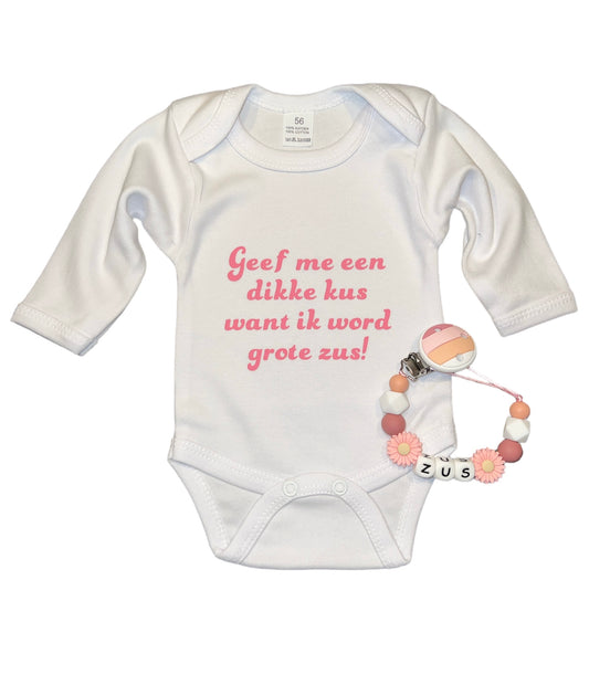 Gepersonaliseerde speenkoord - Zus