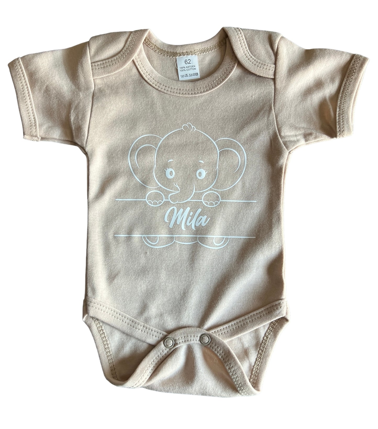 Baby romper met naam