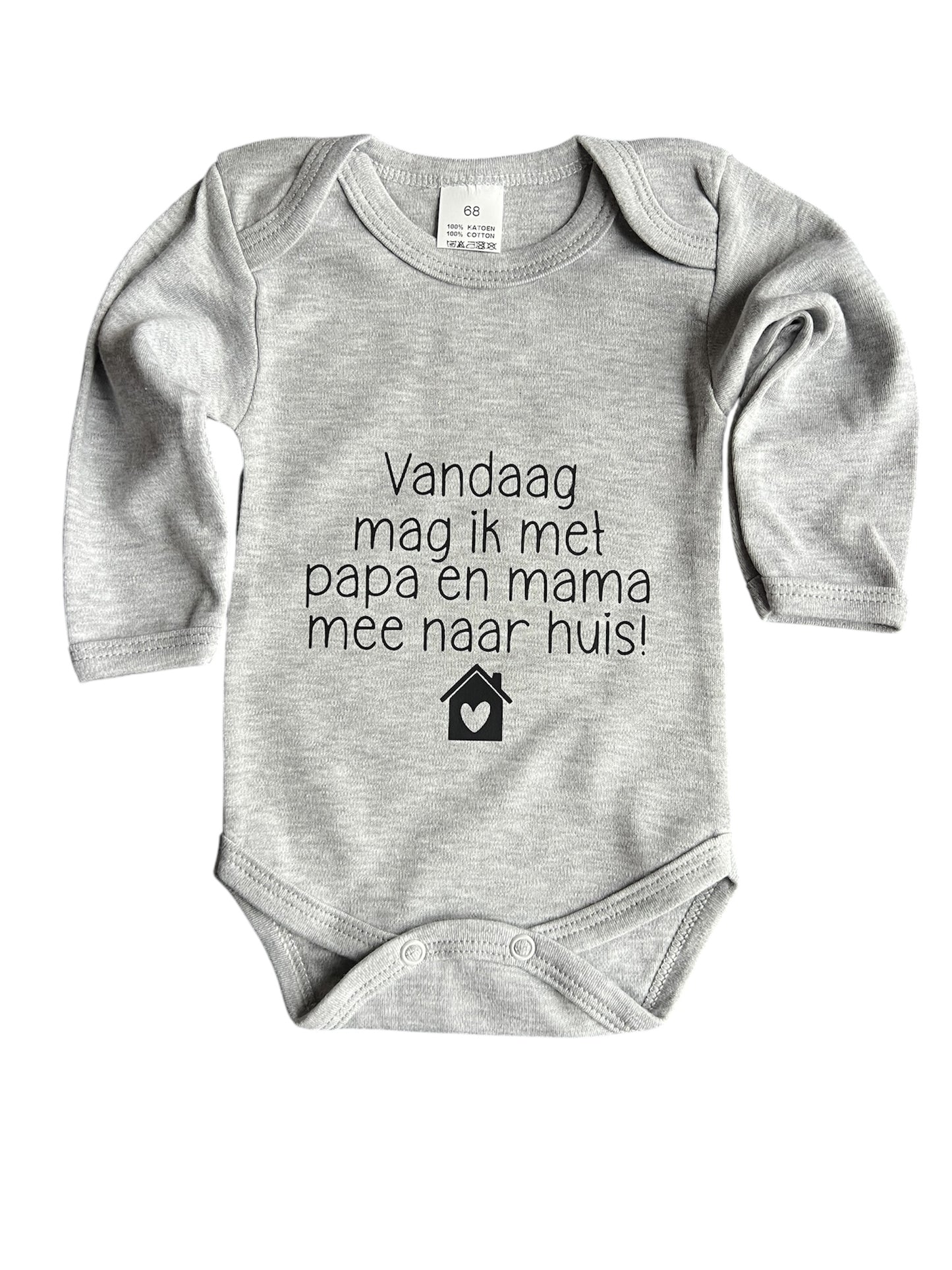Romper vandaag mag ik met papa en mama mee naar huis
