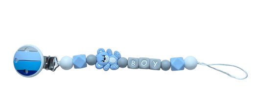 Gepersonaliseerde Speenkoord met Naam - Boy