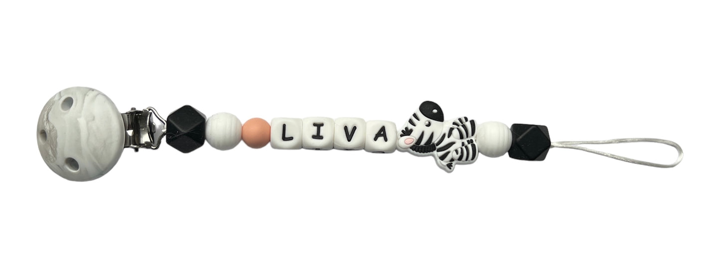 Gepersonaliseerde speenkoord - Liva