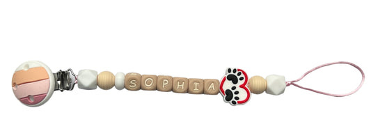 Gepersonaliseerde speenkoord - Sophia