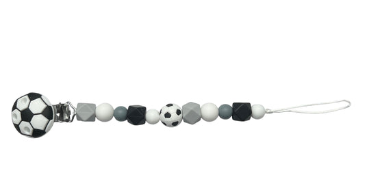 Speenkoord - voetbal wit