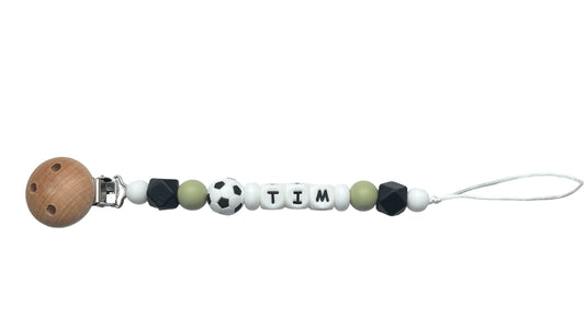 Gepersonaliseerde speenkoorden voetbal