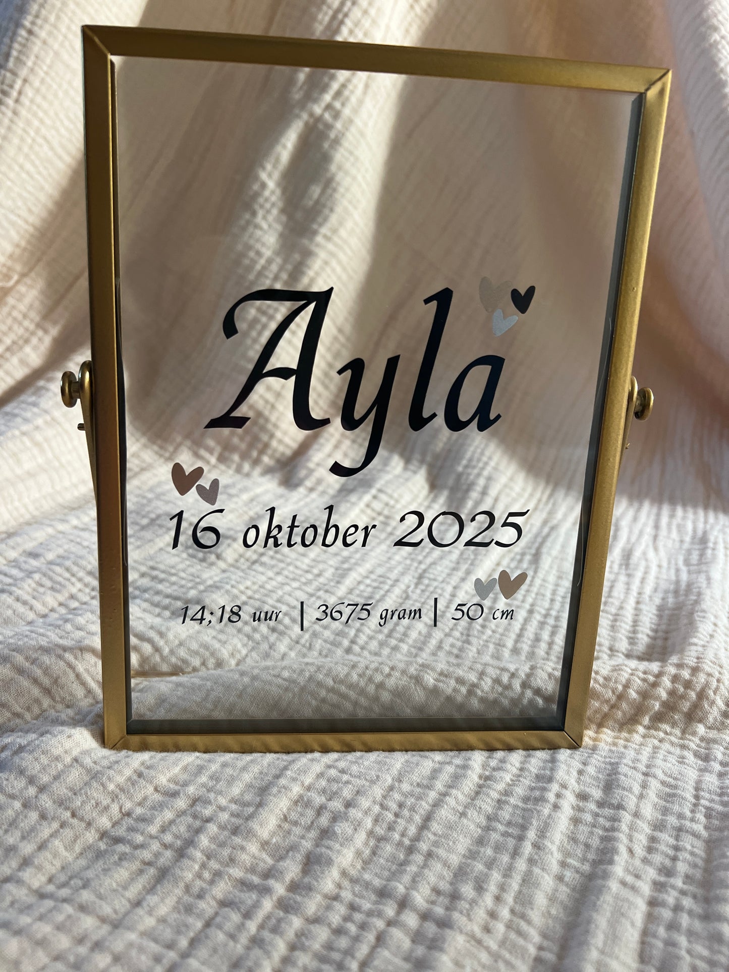 Gepersonaliseerd geboortelijst Ayla