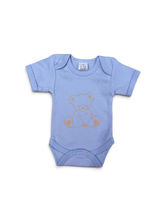 Baby romper glitter beer