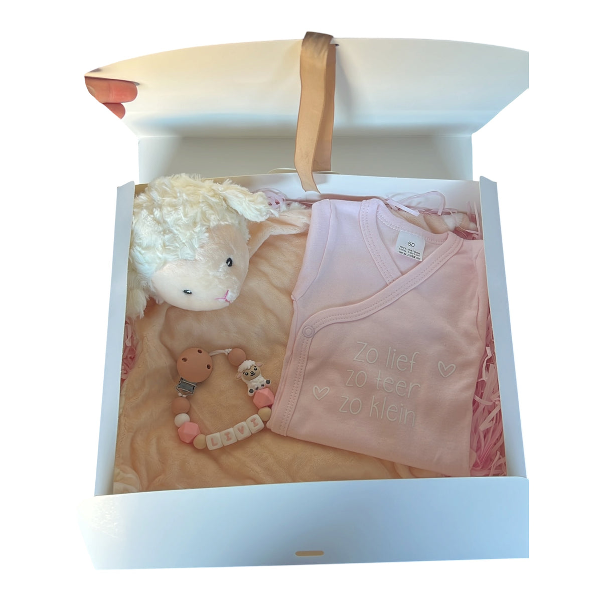Gepersonaliseerd kraamcadeau - schaap