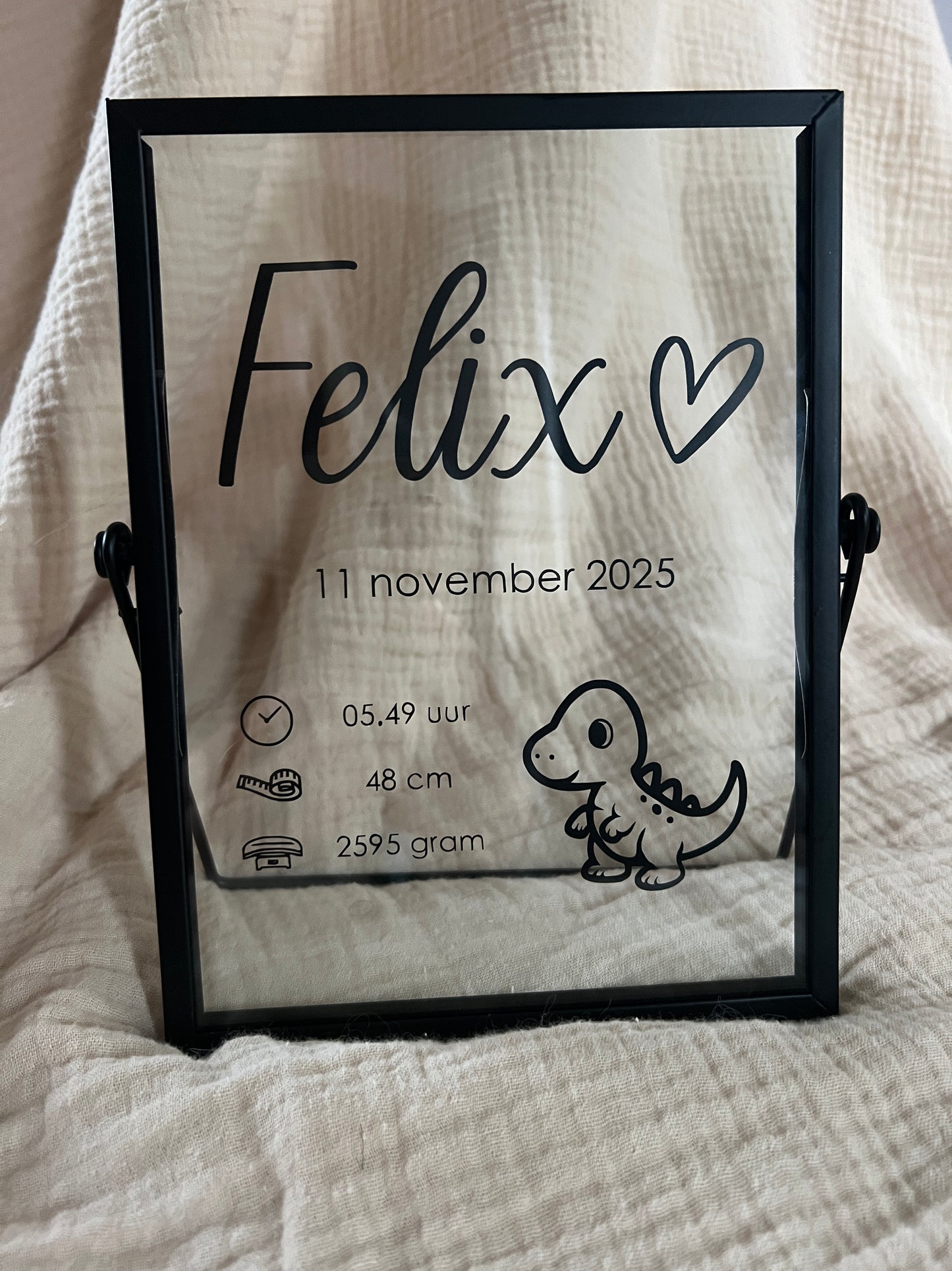 Gepersonaliseerd geboortelijst Felix