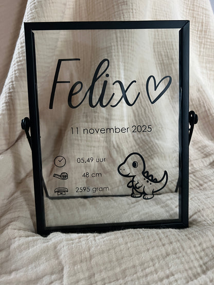 Gepersonaliseerd geboortelijst Felix