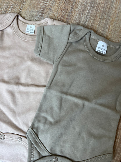 Baby romper met tekst - hallo oma en opa