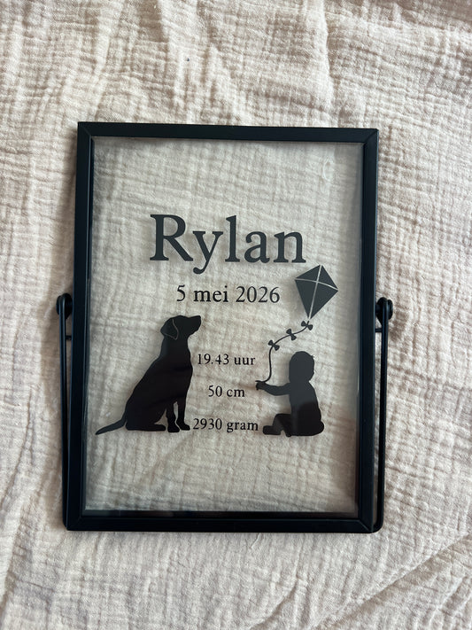 Gepersonaliseerd geboortelijst Rylan