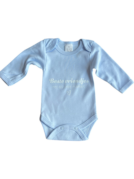 Romper met tekst - beste vriendjes net als onze mama’s