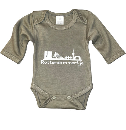 Baby Romper met tekst Rotterdamertje