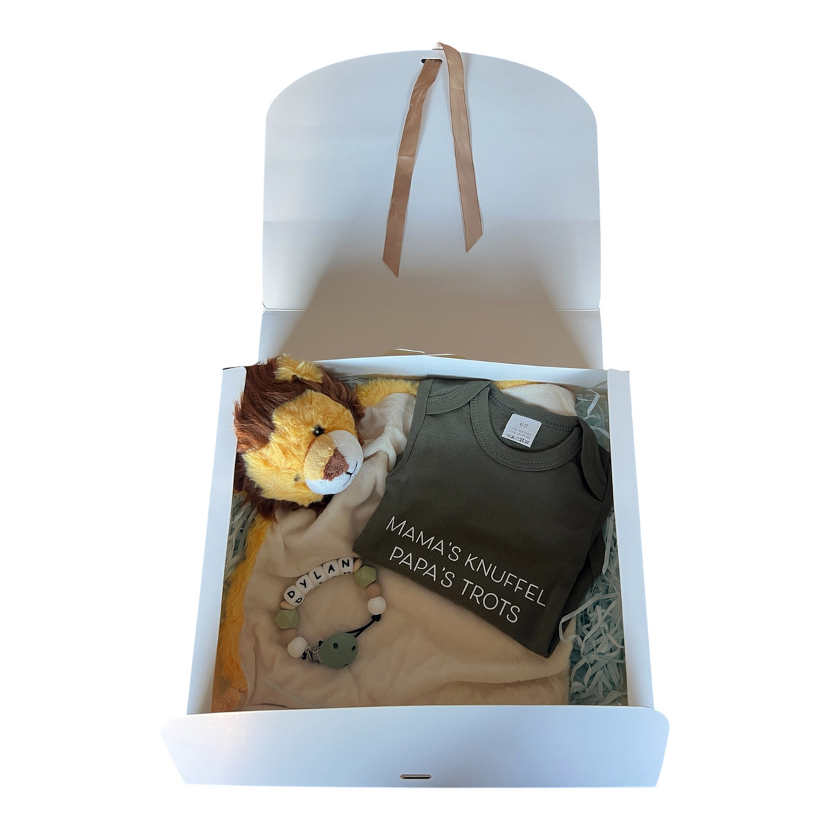 Gepersonaliseerd kraamcadeau - leeuw