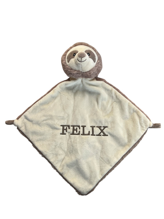 Geborduurd knuffeldoekje met naam