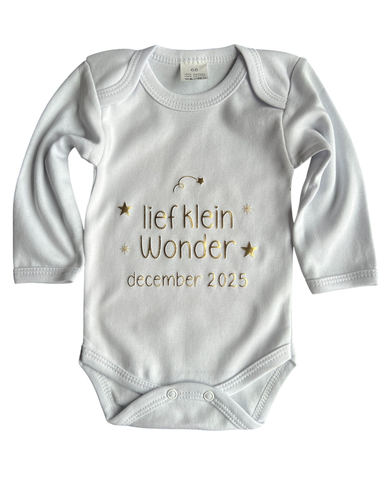 Zwangerschapsaankondiging romper
