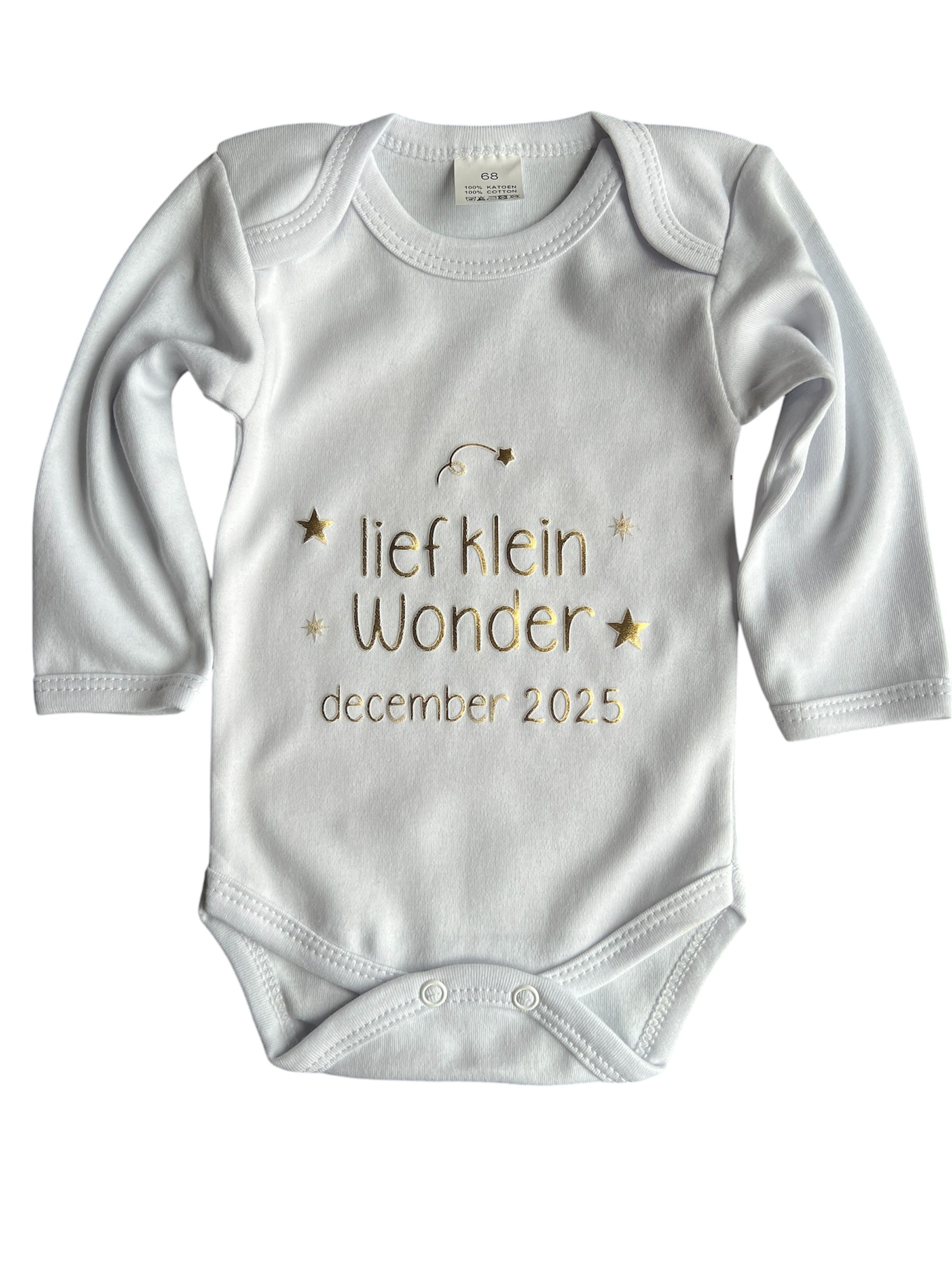 Zwangerschapsaankondiging romper