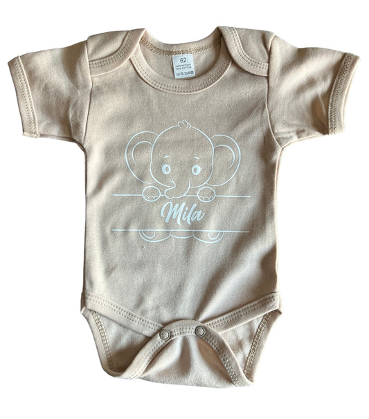 Baby romper met naam 