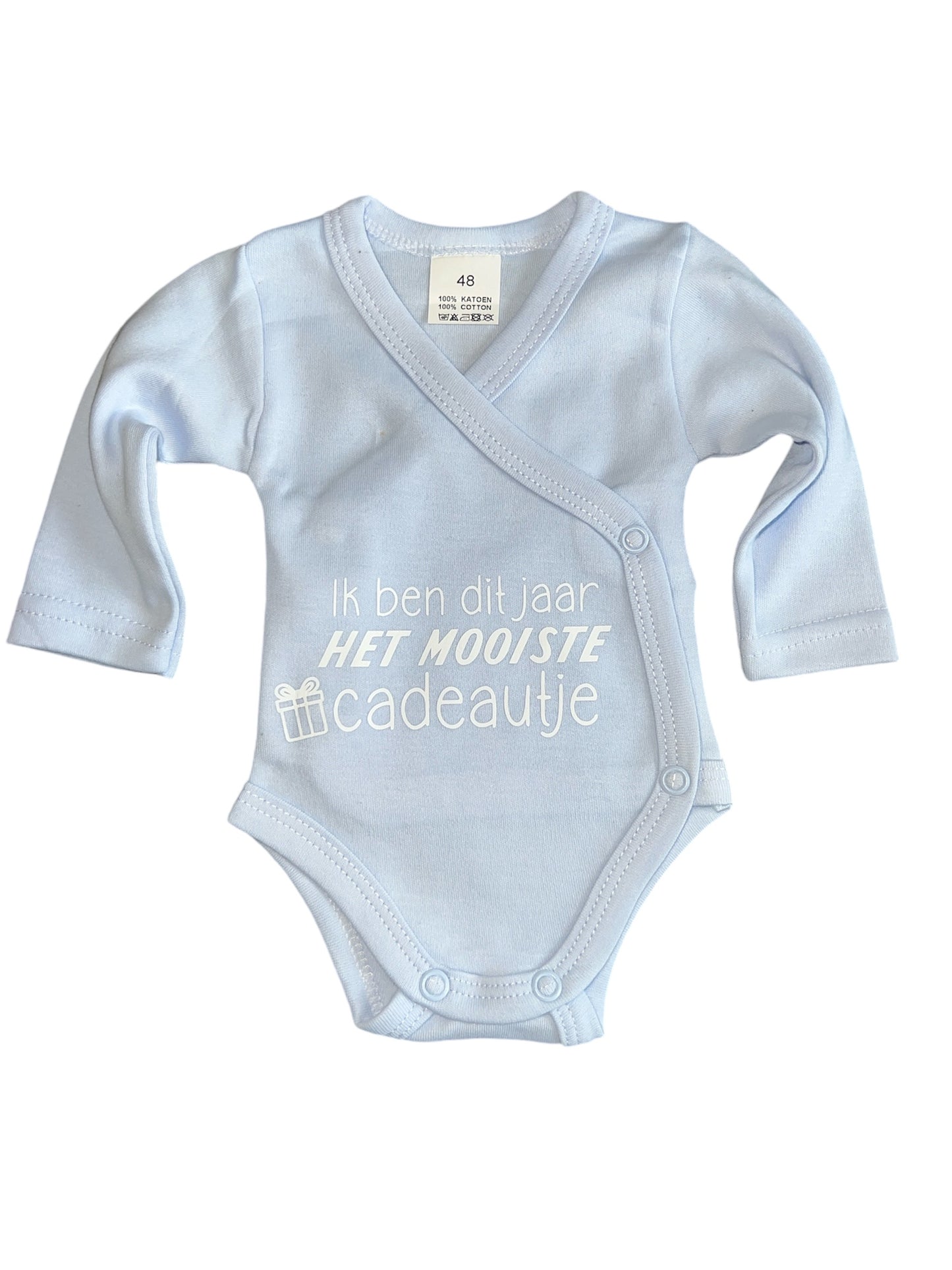 Romper met tekst maat 48 / 50 - dit jaar het mooiste cadeautje 