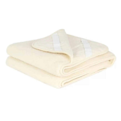 Lille Barn Wollen onderlegger / onderdeken ledikant – merinowol – 60x120cm - natural